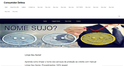 Desktop Screenshot of consumidordefesa.com